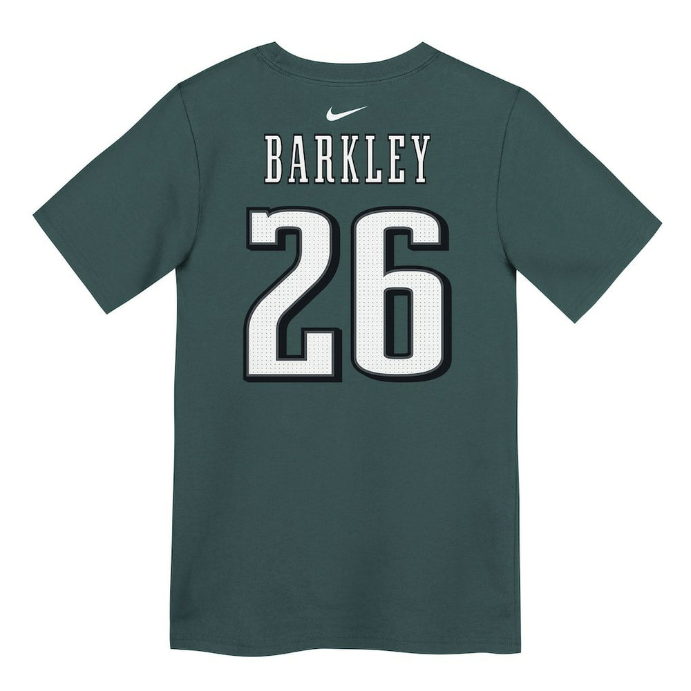 Saquon Barkley Philadelphia Eagles Preschool Player Name & Number T-Shirt - Midnight Green | Nike online