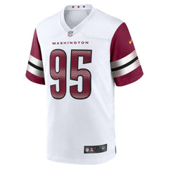 Jer'Zhan Newton Washington Commanders Game Jersey - White | Nike discount