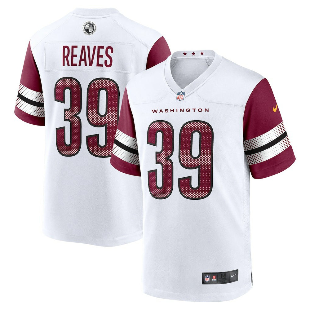 Jeremy Reaves Washington Commanders Game Jersey - White | Nike cheap