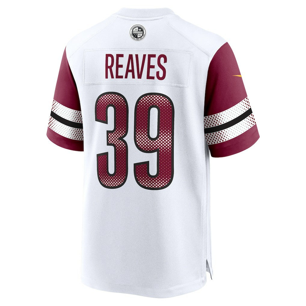 Jeremy Reaves Washington Commanders Game Jersey - White | Nike cheap