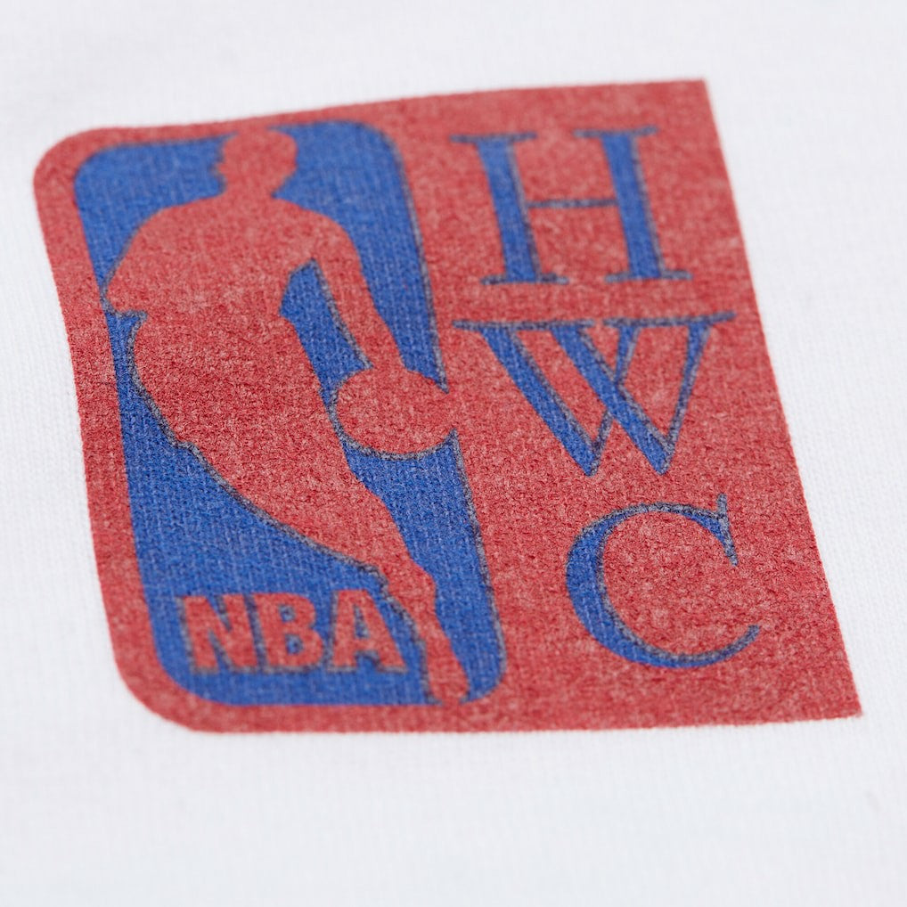 Philadelphia 76ers Unisex Hardwood Classics Vintage Team Origins Premium T-Shirt - White | Mitchell & Ness sale