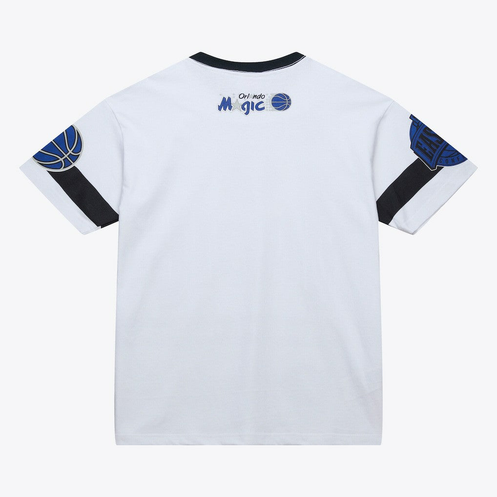 Orlando Magic Unisex Hardwood Classics Vintage Team Origins Premium T-Shirt - White | Mitchell & Ness on sale
