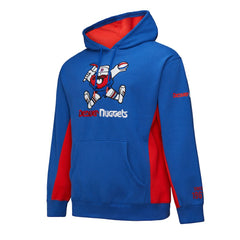 Denver Nuggets Hardwood Classics Team Origins Fleece Pullover Hoodie sale - Royal | Mitchell & Ness discount