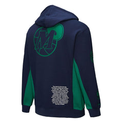 Dallas Mavericks Hardwood Classics Team Origins Fleece Pullover Hoodie sale - Navy | Mitchell & Ness outlet