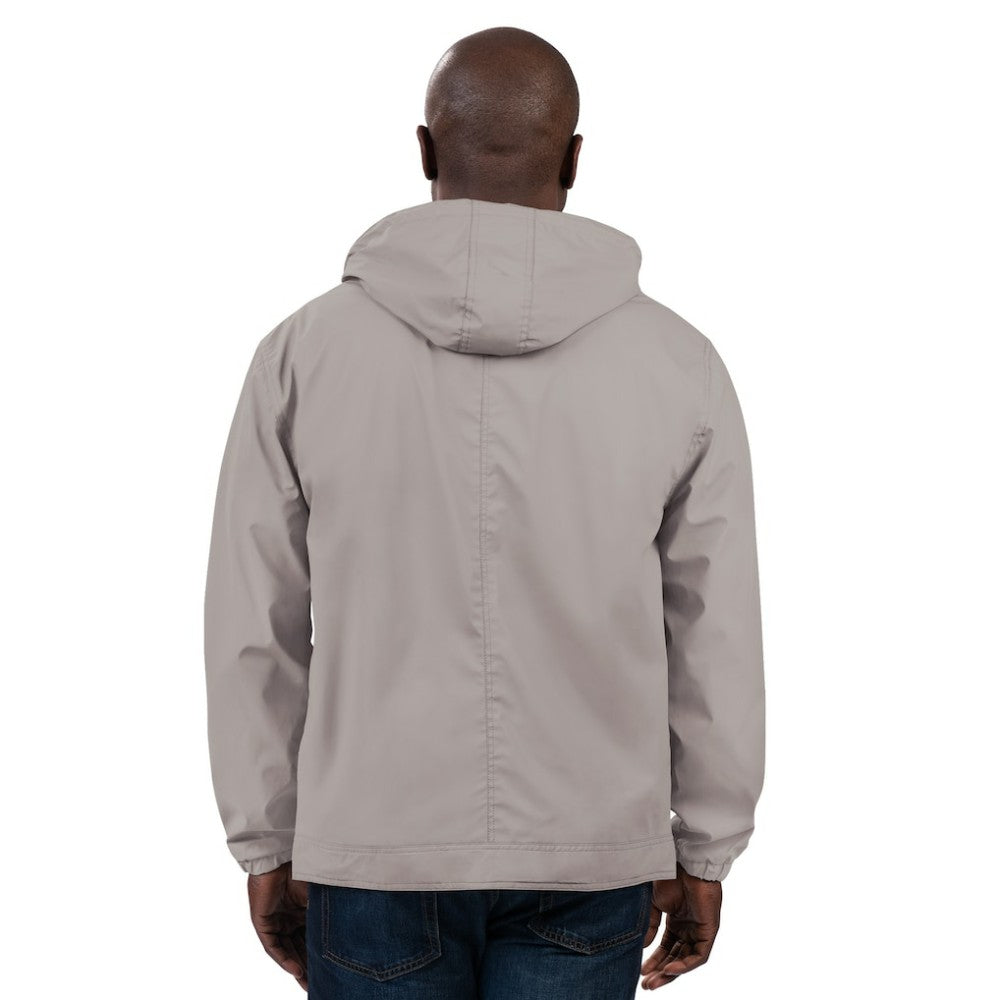 Detroit Tigers G-III Sports by Carl Banks Full-Zip Rain Jacket - Gray