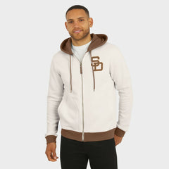 San Diego Padres Darius Rucker Collection Men's Polar Fleece Full-Zip Hoodie - Cream