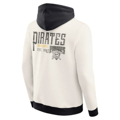 Pittsburgh Pirates Darius Rucker Collection Men's Polar Fleece Full-Zip Hoodie - Cream