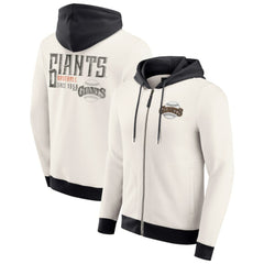 San Francisco Giants Darius Rucker Collection Men's Polar Fleece Full-Zip Hoodie - Cream