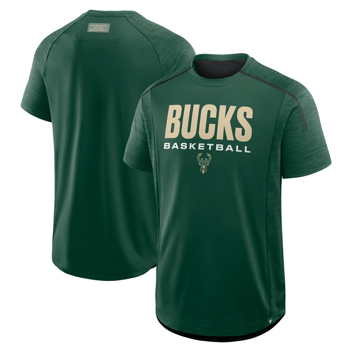 Milwaukee Bucks Inbound Pass Play Practice T-Shirt - Hunter Green | Fanatics shop