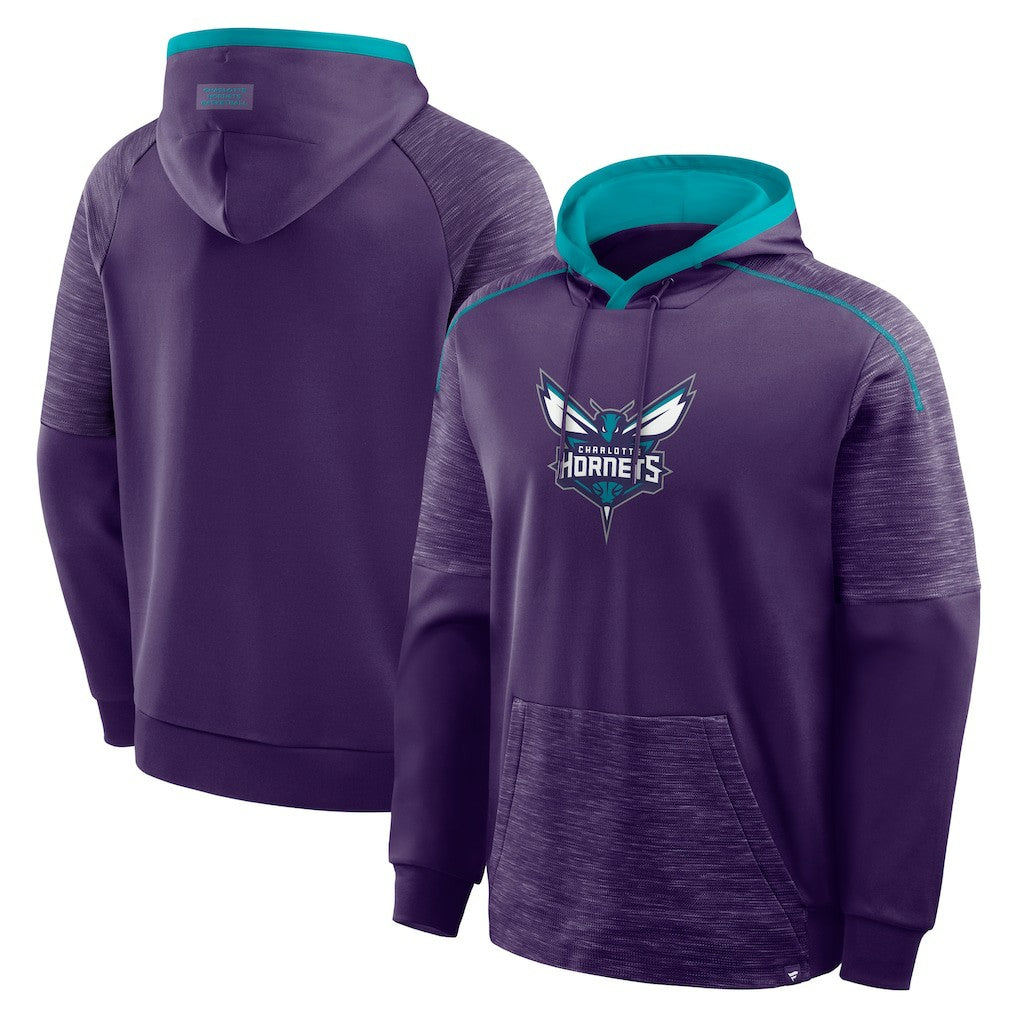 Charlotte Hornets Pick & Roll Defender Pullover Hoodie - Purple | Fanatics for sale