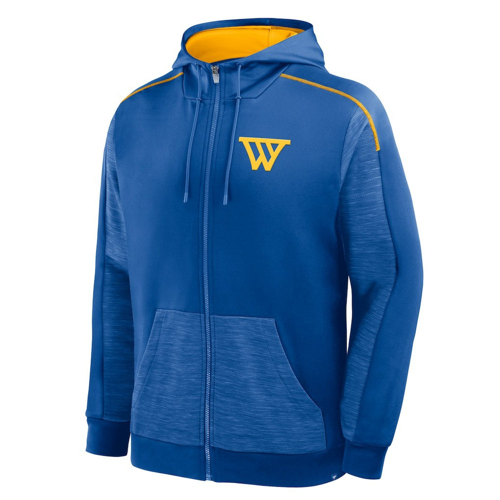 Golden State Warriors Back Door Cut Play Defender Full-Zip Hoodie sale - Royal | Fanatics outlet