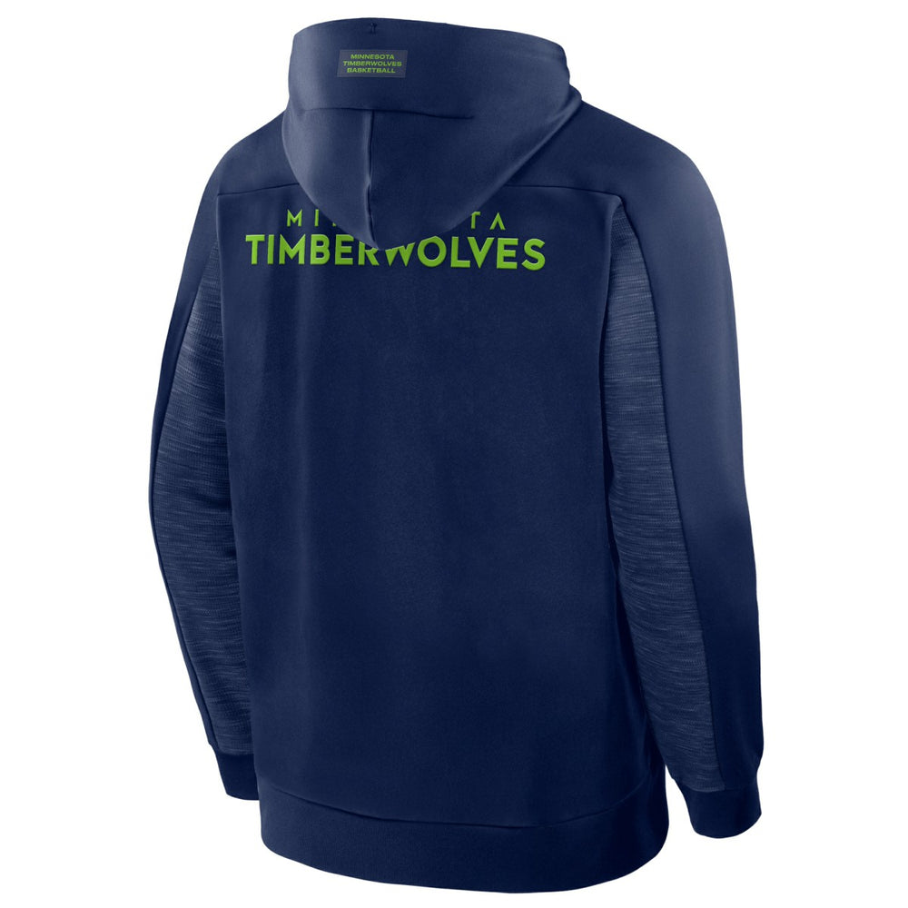Minnesota Timberwolves Back Door Cut Play Defender Full-Zip Hoodie - Navy | Fanatics shop