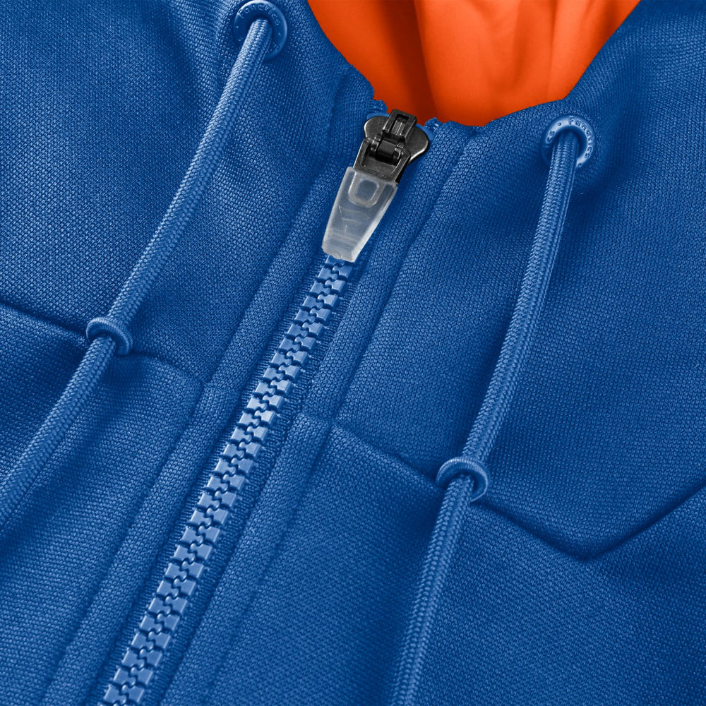 New York Knicks Back Door Cut Play Defender Full-Zip Hoodie - Blue | Fanatics shop