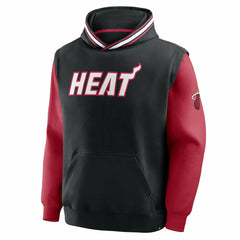 Miami Heat Half Court Shot Clock Fastbreak Hoodie - Black/Red | Fanatics sale