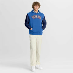Oklahoma City Thunder Half Court Shot Clock Fastbreak Hoodie - Blue/Navy | Fanatics on sale