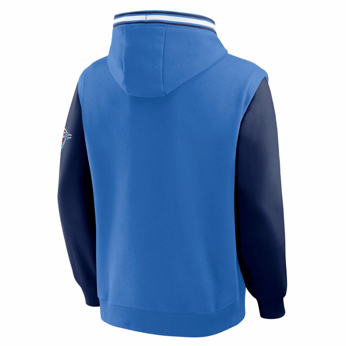Oklahoma City Thunder Half Court Shot Clock Fastbreak Hoodie - Blue/Navy | Fanatics on sale