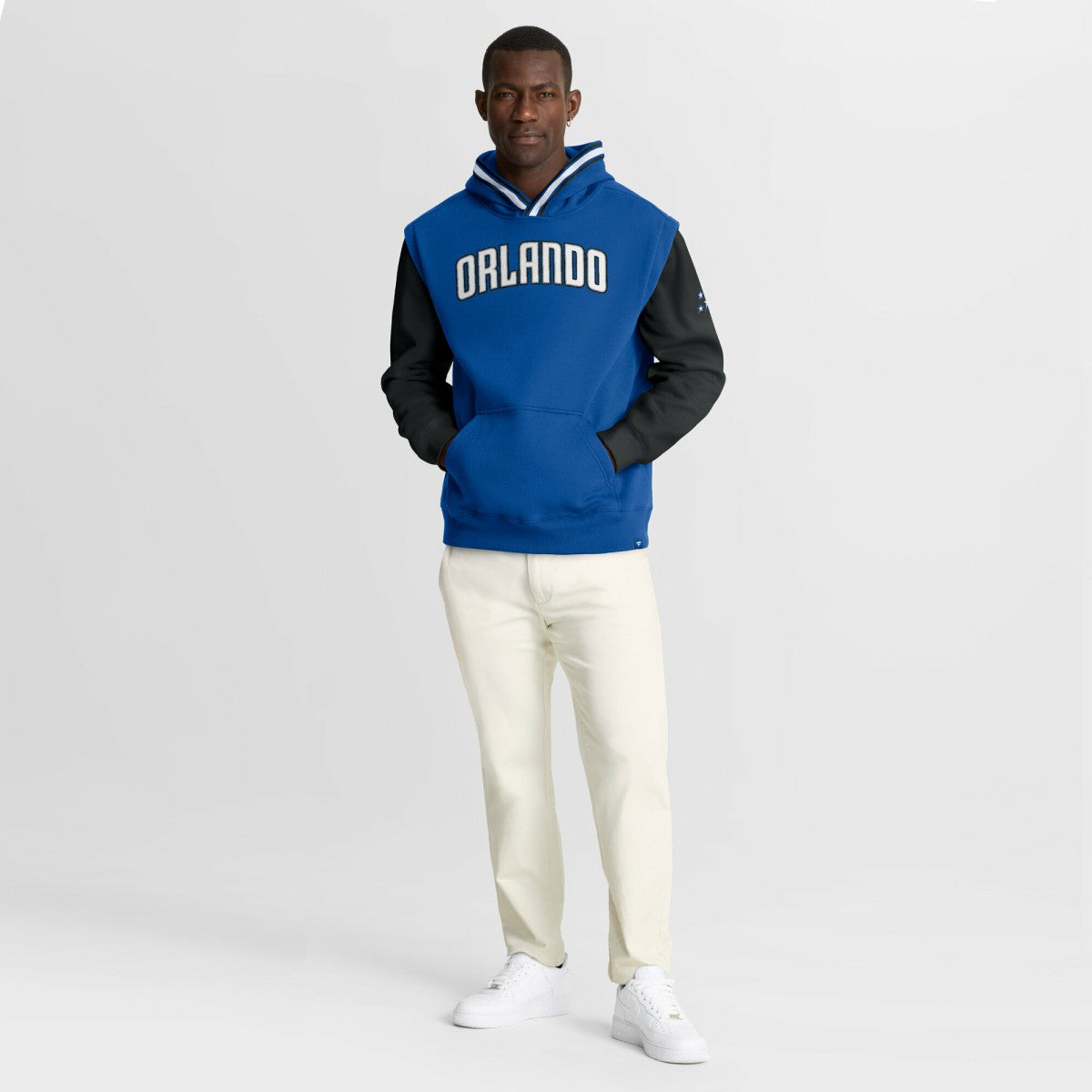 Orlando Magic Half Court Shot Clock Fastbreak Hoodie - Blue/Black | Fanatics sale