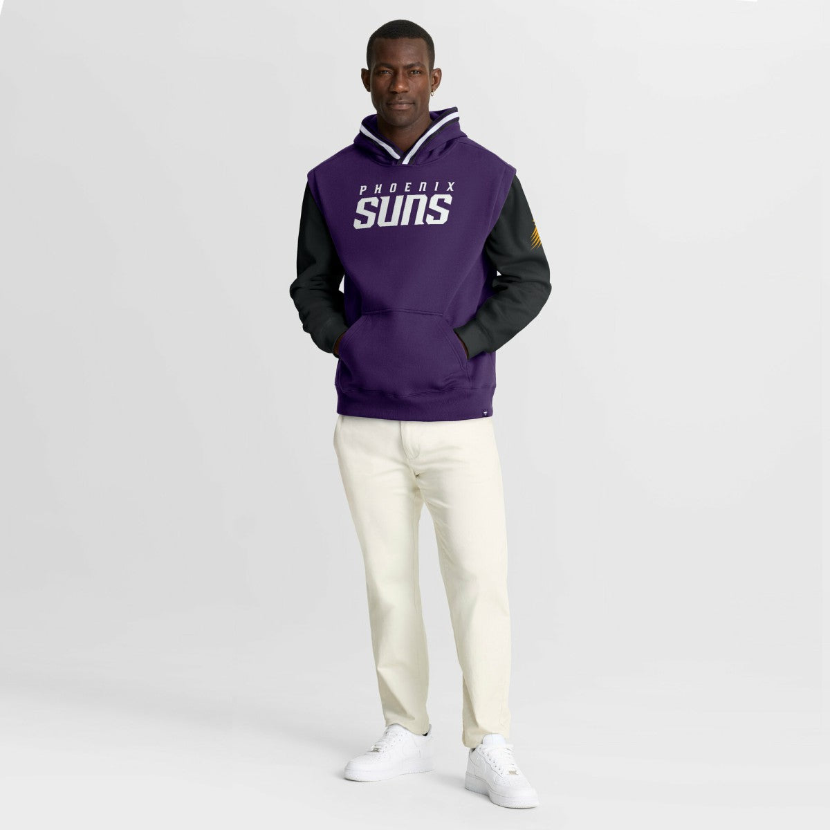 Phoenix Suns Half Court Shot Clock Fastbreak Hoodie - Purple/Black | Fanatics on sale