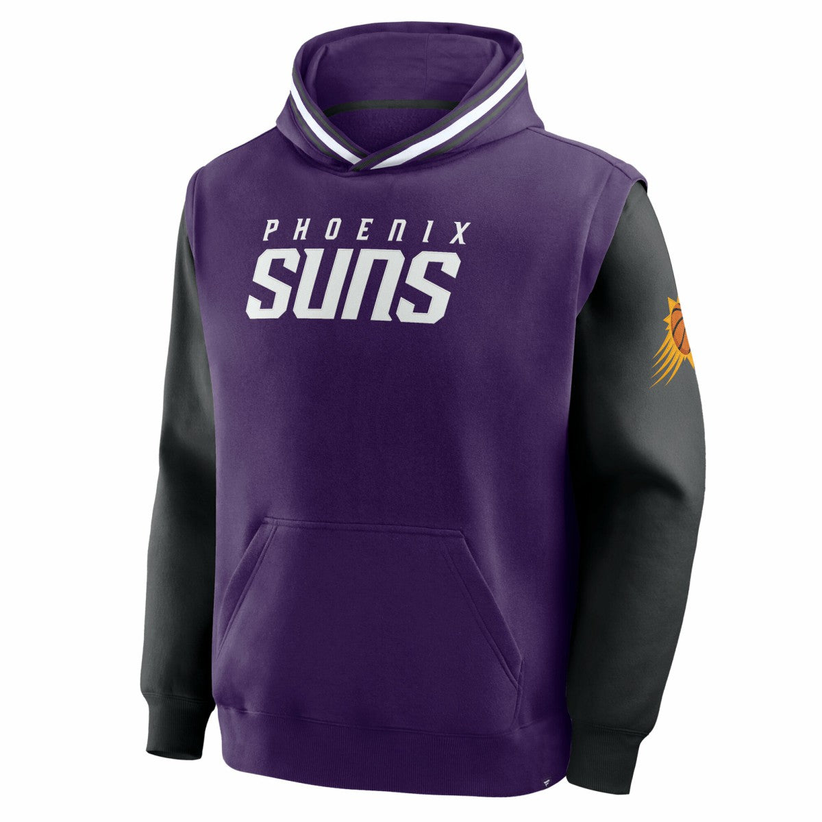 Phoenix Suns Half Court Shot Clock Fastbreak Hoodie - Purple/Black | Fanatics on sale