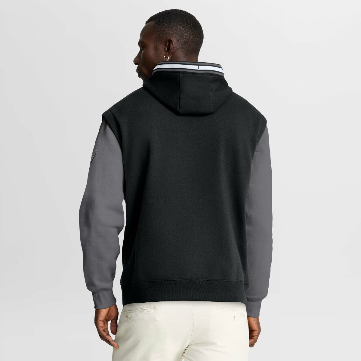 San Antonio Spurs Half Court Shot Clock Fastbreak Hoodie - Black/Gray | Fanatics outlet