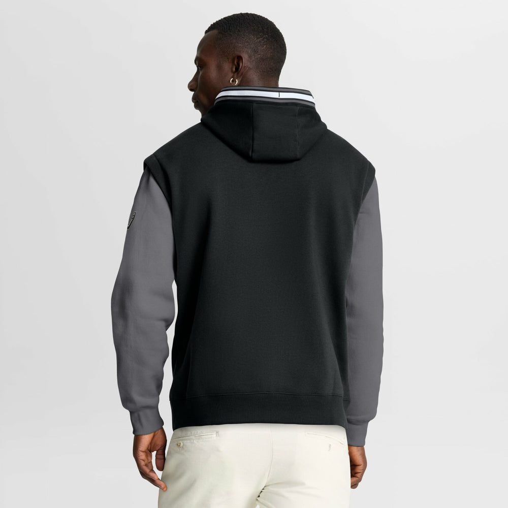 San Antonio Spurs Half Court Shot Clock Fastbreak Hoodie - Black/Gray | Fanatics outlet