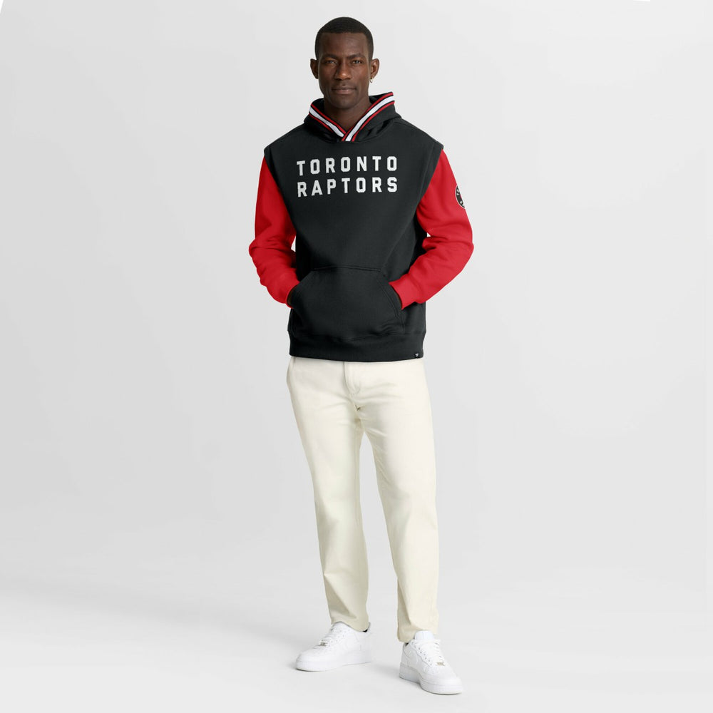 Toronto Raptors Half Court Shot Clock Fastbreak Hoodie - Black/Red | Fanatics on sale
