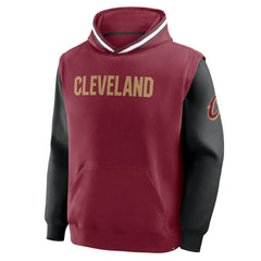 Cleveland Cavaliers Half Court Shot Clock Fastbreak Hoodie sale - Wine/Black | Fanatics for sale