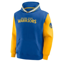 Golden State Warriors Half Court Shot Clock Fastbreak Hoodie sale - Royal/Gold | Fanatics discount