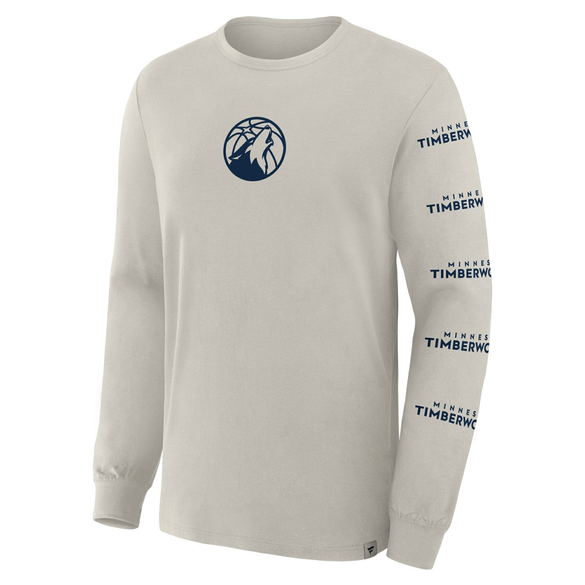 Minnesota Timberwolves Crossover Collection Ball Screen Action Premium Long Sleeve T-Shirt - Cream | Fanatics online