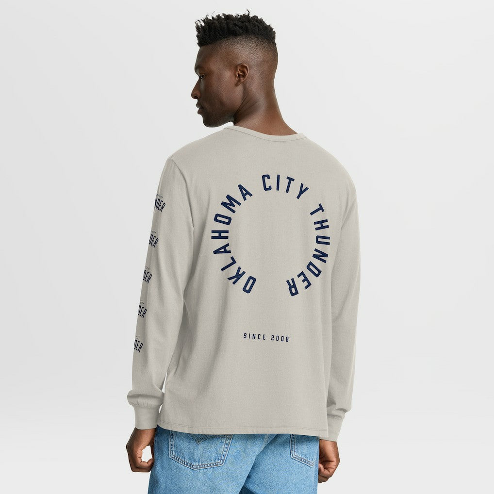 Oklahoma City Thunder Crossover Collection Ball Screen Action Premium Long Sleeve T-Shirt - Cream | Fanatics on sale