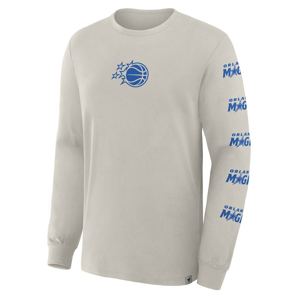 Orlando Magic Crossover Collection Ball Screen Action Premium Long Sleeve T-Shirt - Cream | Fanatics online