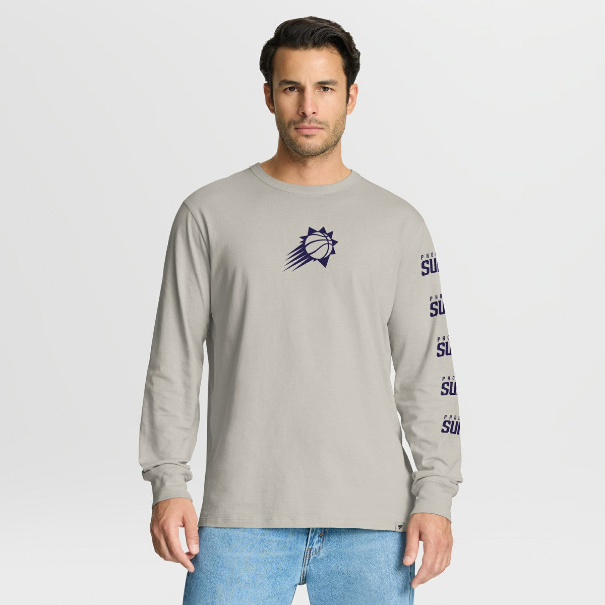 Phoenix Suns Crossover Collection Ball Screen Action Premium Long Sleeve T-Shirt - Cream | Fanatics on sale