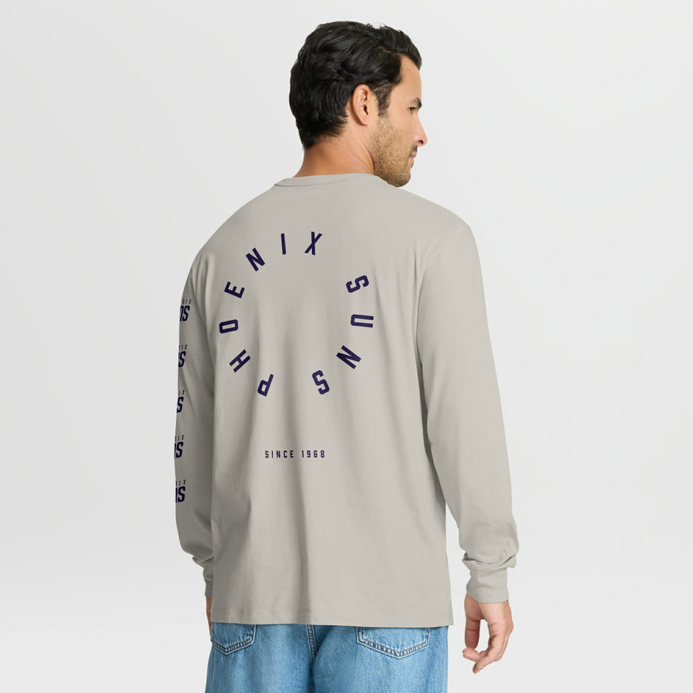 Phoenix Suns Crossover Collection Ball Screen Action Premium Long Sleeve T-Shirt - Cream | Fanatics on sale
