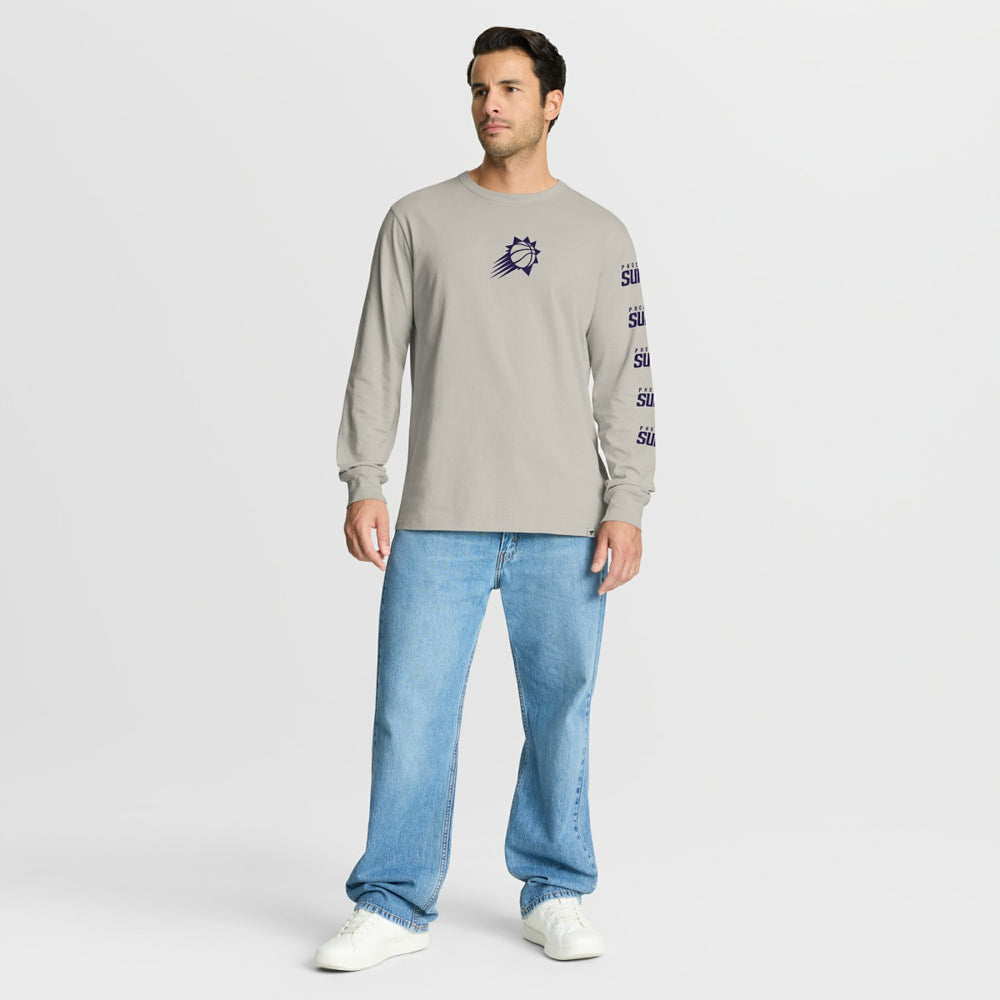 Phoenix Suns Crossover Collection Ball Screen Action Premium Long Sleeve T-Shirt - Cream | Fanatics on sale