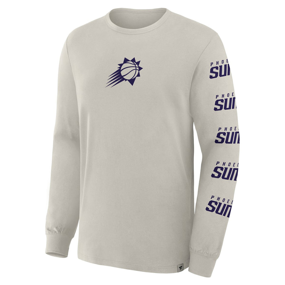 Phoenix Suns Crossover Collection Ball Screen Action Premium Long Sleeve T-Shirt - Cream | Fanatics on sale