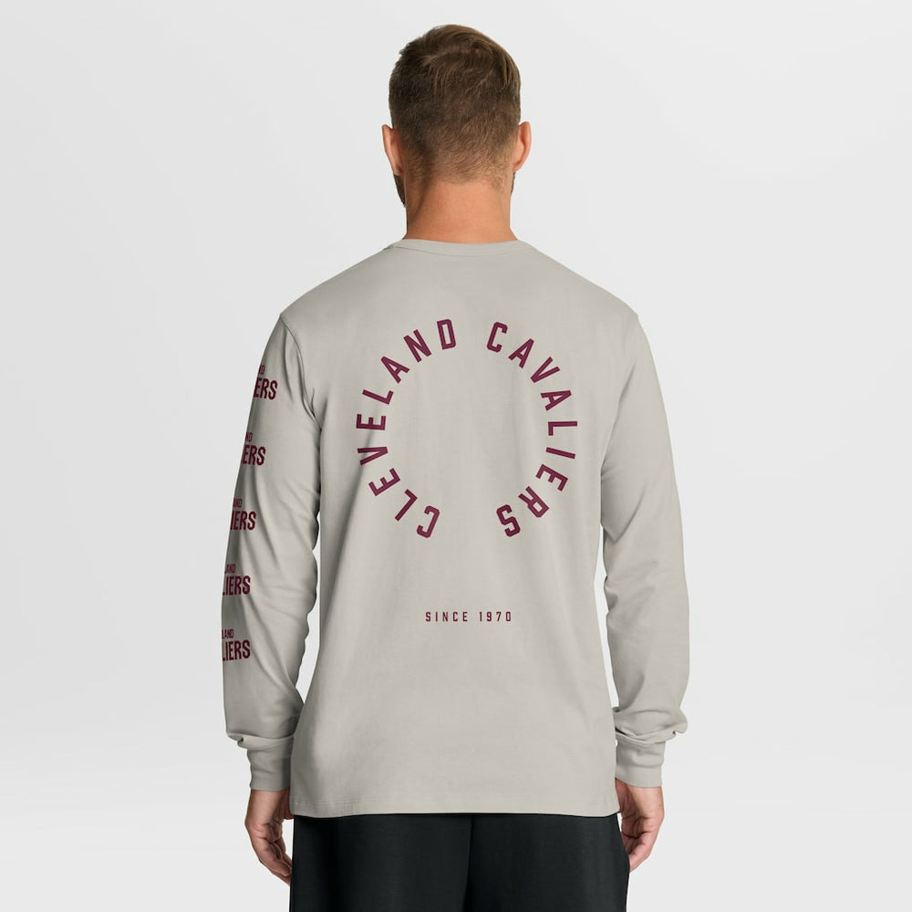 Cleveland Cavaliers Crossover Collection Ball Screen Action Premium Long Sleeve T-Shirt sale - Cream | Fanatics outlet