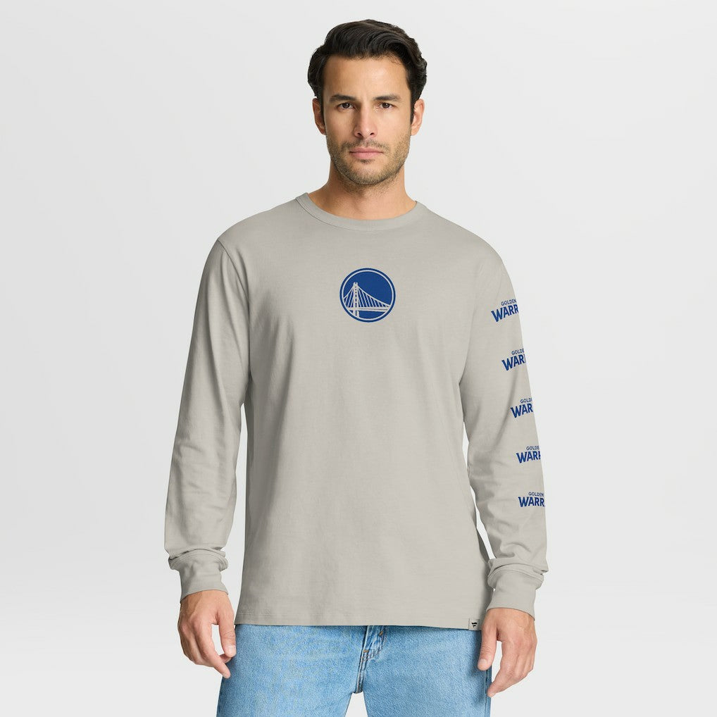 Golden State Warriors Crossover Collection Ball Screen Action Premium Long Sleeve T-Shirt sale - Cream | Fanatics for sale