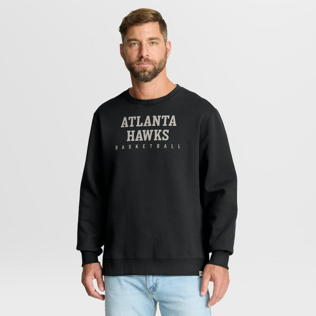 Atlanta Hawks Crossover Collection Defensive Rotation Drill Premium Pullover Sweatshirt - Black | Fanatics shop