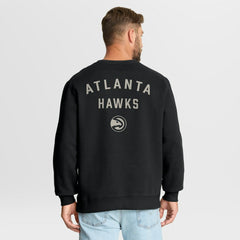 Atlanta Hawks Crossover Collection Defensive Rotation Drill Premium Pullover Sweatshirt - Black | Fanatics shop