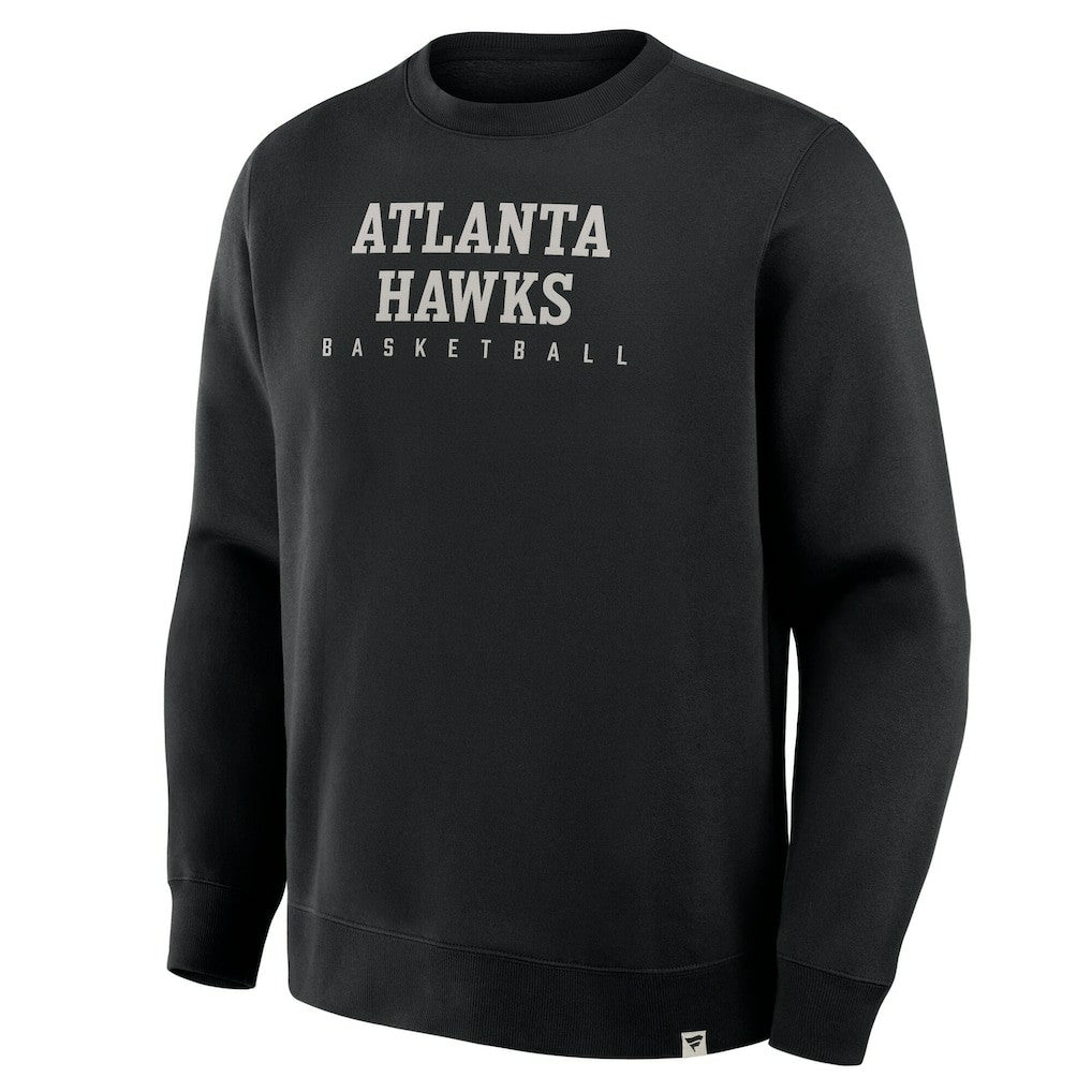 Atlanta Hawks Crossover Collection Defensive Rotation Drill Premium Pullover Sweatshirt - Black | Fanatics shop
