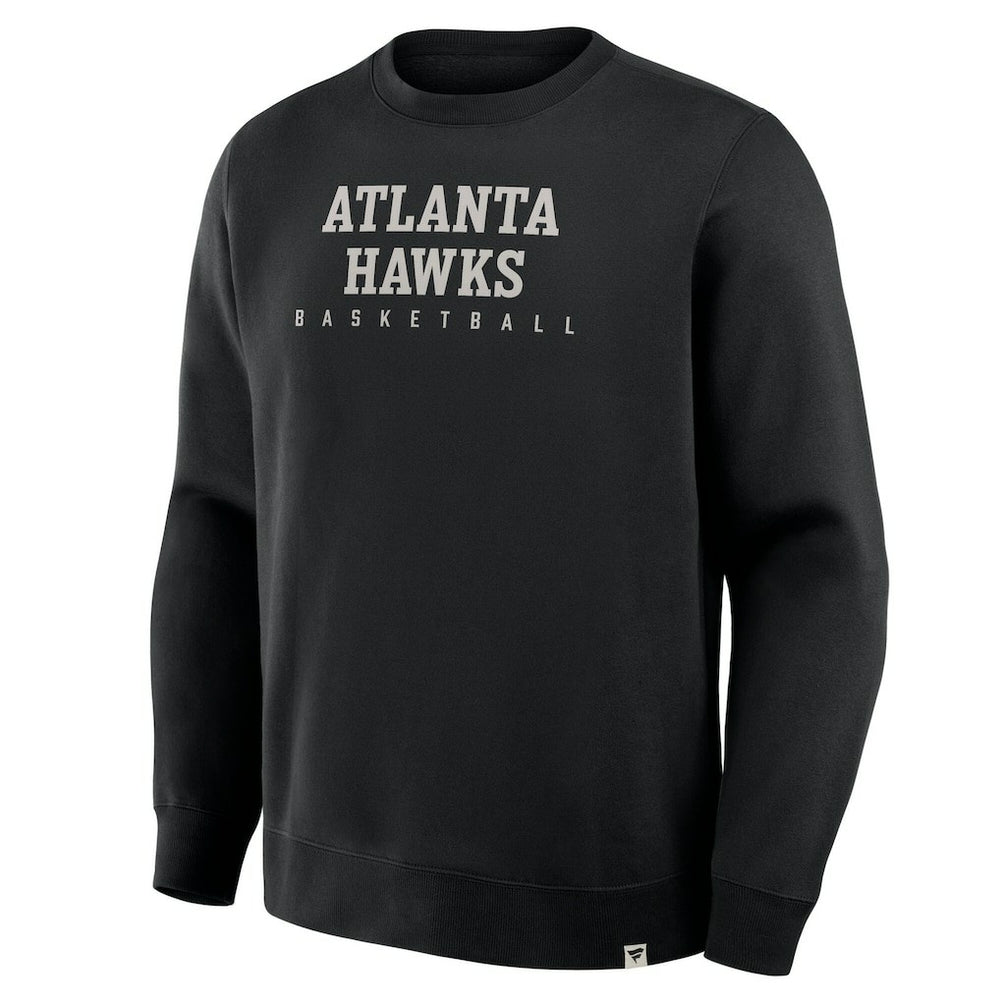 Atlanta Hawks Crossover Collection Defensive Rotation Drill Premium Pullover Sweatshirt - Black | Fanatics shop