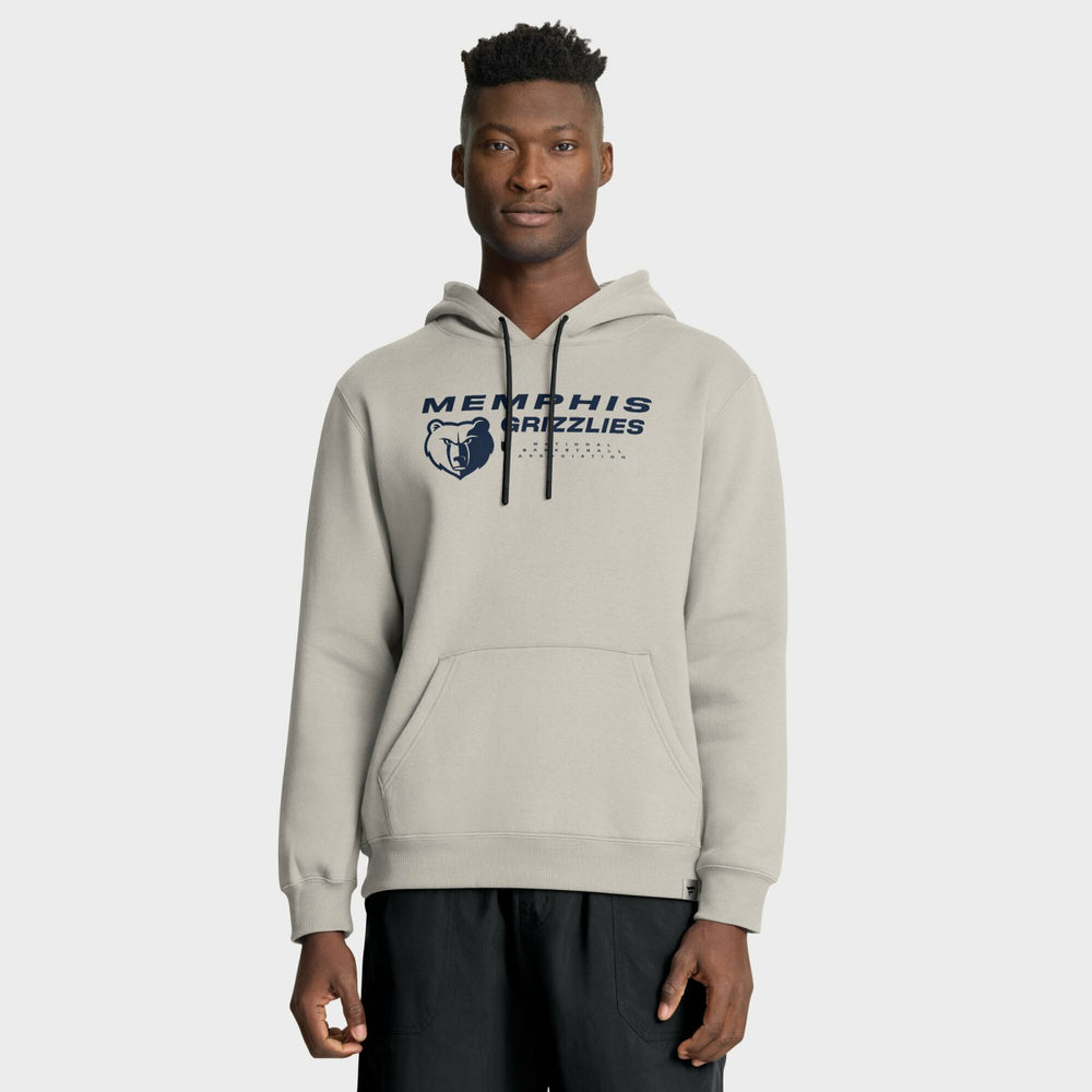 Memphis Grizzlies Crossover Collection Blocked Shot Premium Pullover Hoodie - Off White | Fanatics outlet