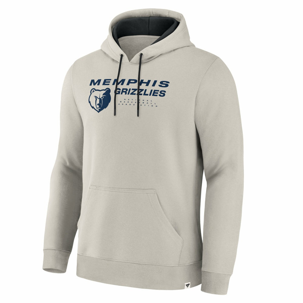 Memphis Grizzlies Crossover Collection Blocked Shot Premium Pullover Hoodie - Off White | Fanatics outlet