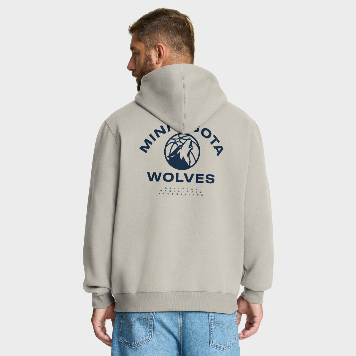 Minnesota Timberwolves Crossover Collection Blocked Shot Premium Pullover Hoodie - Off White | Fanatics online