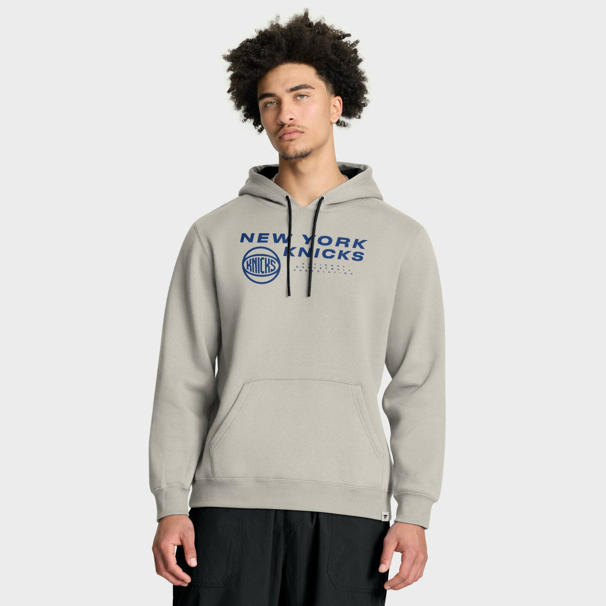 New York Knicks Crossover Collection Blocked Shot Premium Pullover Hoodie - Off White | Fanatics discount