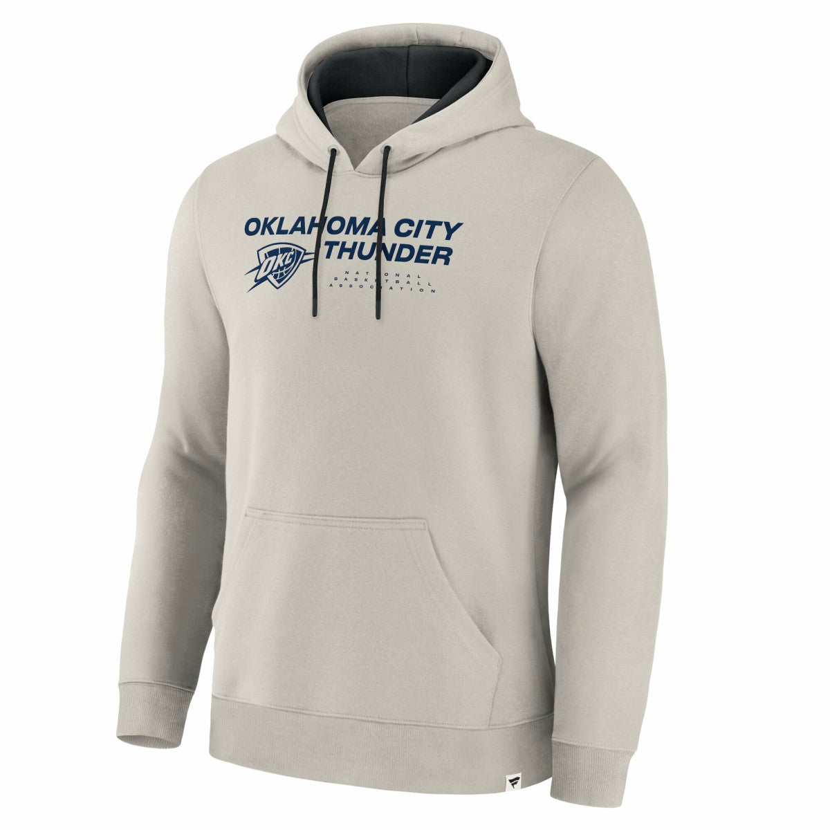 Oklahoma City Thunder Crossover Collection Blocked Shot Premium Pullover Hoodie - Off White | Fanatics for sale