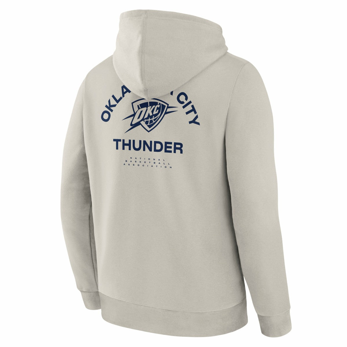 Oklahoma City Thunder Crossover Collection Blocked Shot Premium Pullover Hoodie - Off White | Fanatics for sale