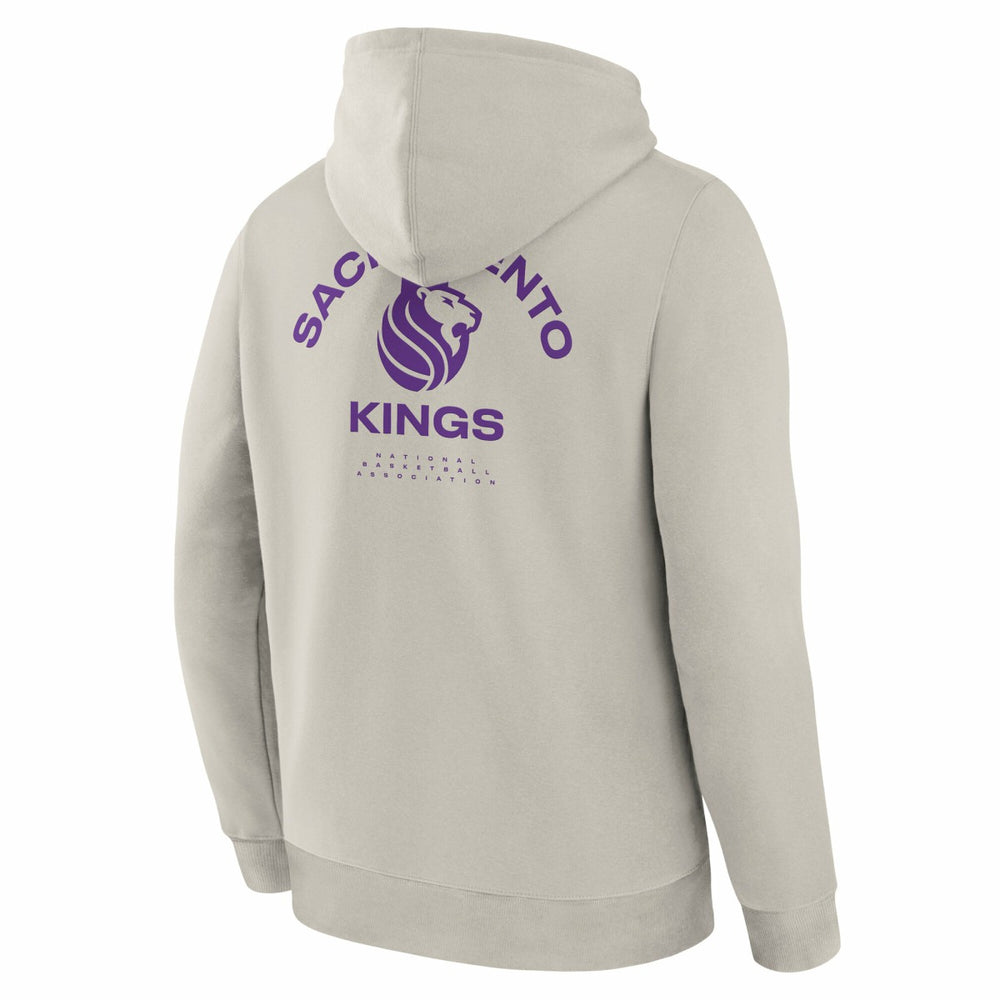Sacramento Kings Crossover Collection Blocked Shot Premium Pullover Hoodie - Off White | Fanatics outlet