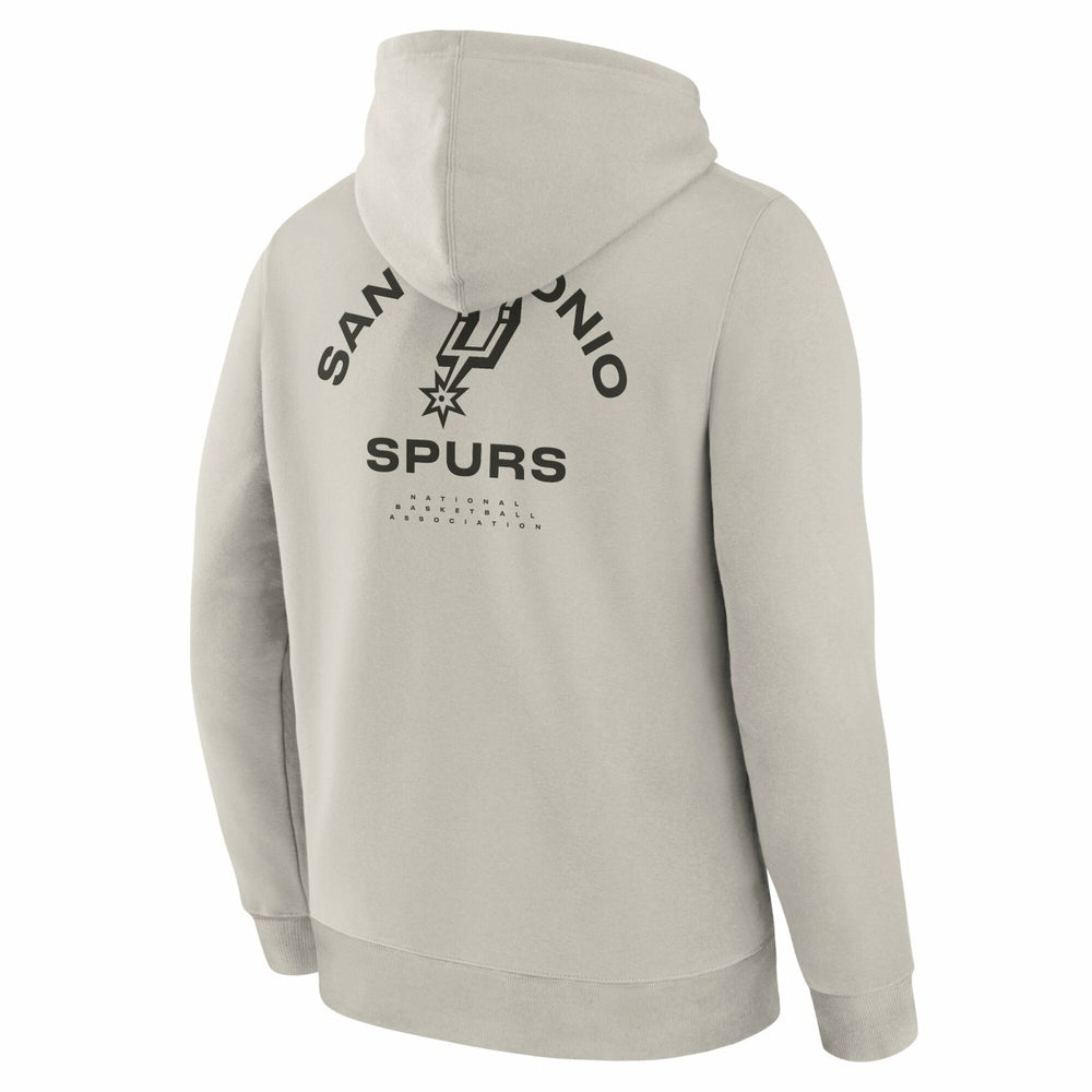 San Antonio Spurs Crossover Collection Blocked Shot Premium Pullover Hoodie - Off White | Fanatics shop