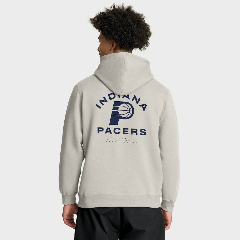 Indiana Pacers Crossover Collection Blocked Shot Premium Pullover Hoodie - Off White | Fanatics for sale